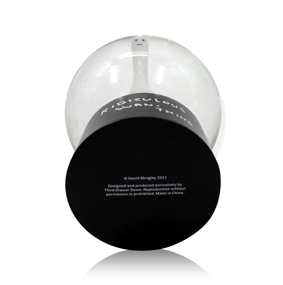 David Shrigley Ridiculous Swan-Thing Snow Globe