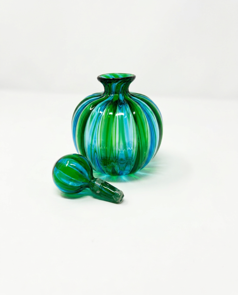 An Italian Murano Handblown Perfume Bottle