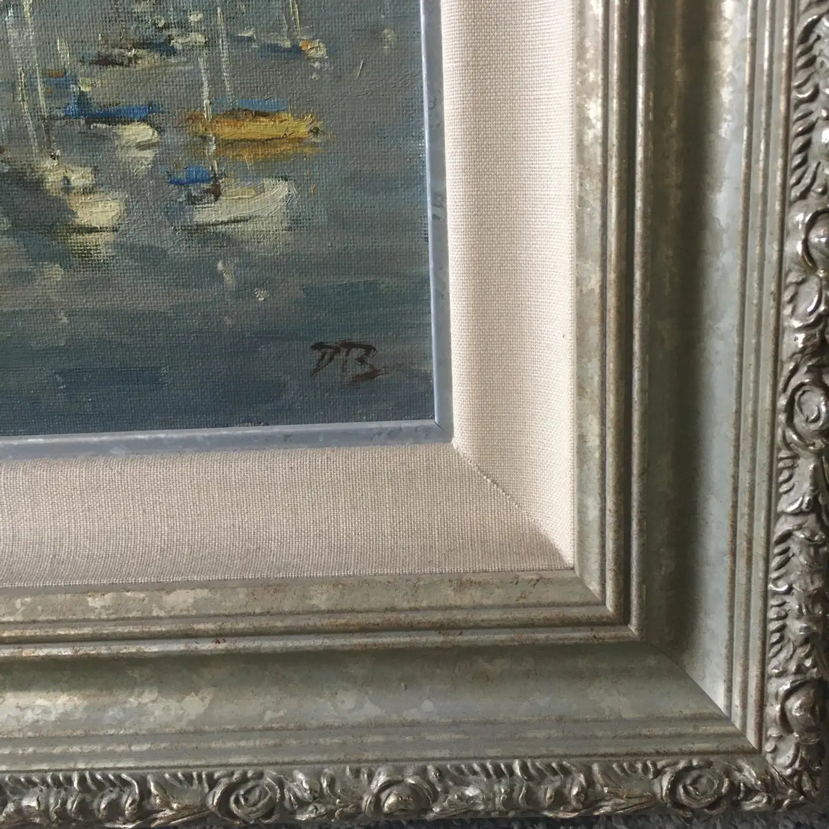 Brian Blood 'Monterey Bay' Plein Air California Impressionist Seascape Painting