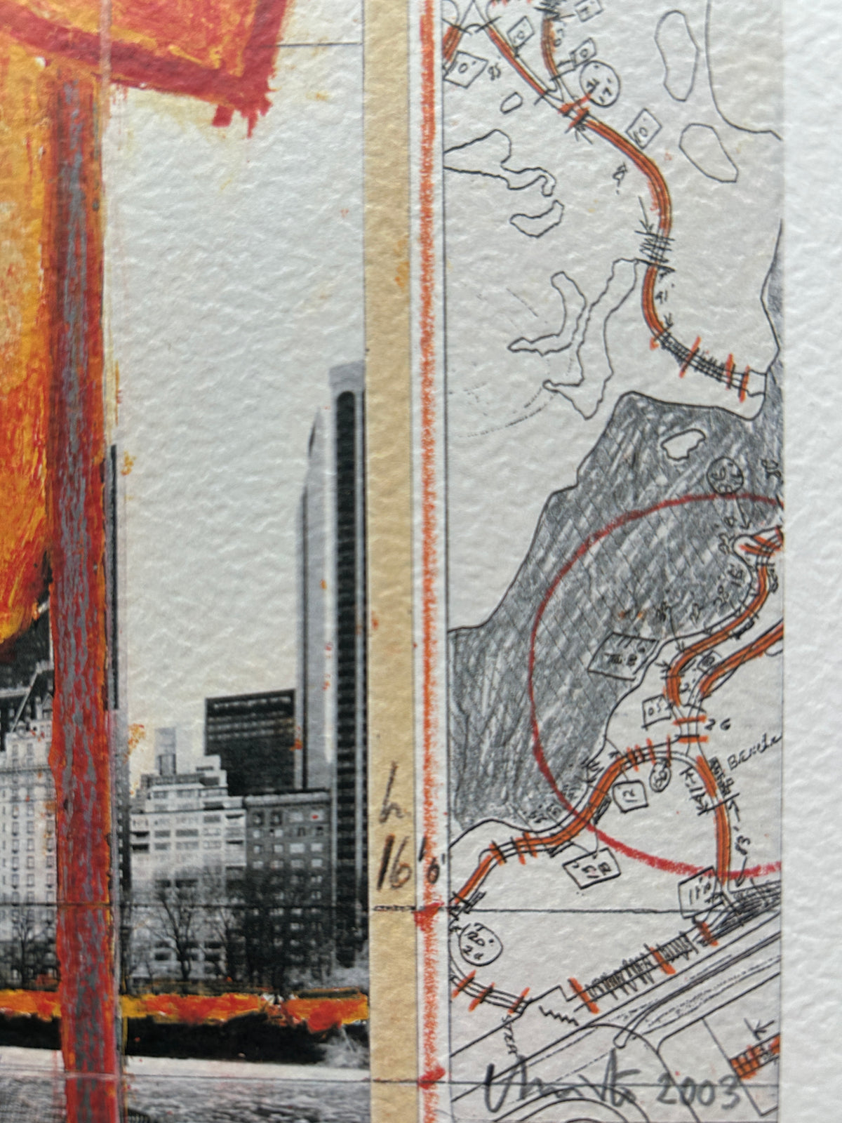 Christo and Jeanne-Claude, The Gates, NYC Signed Print