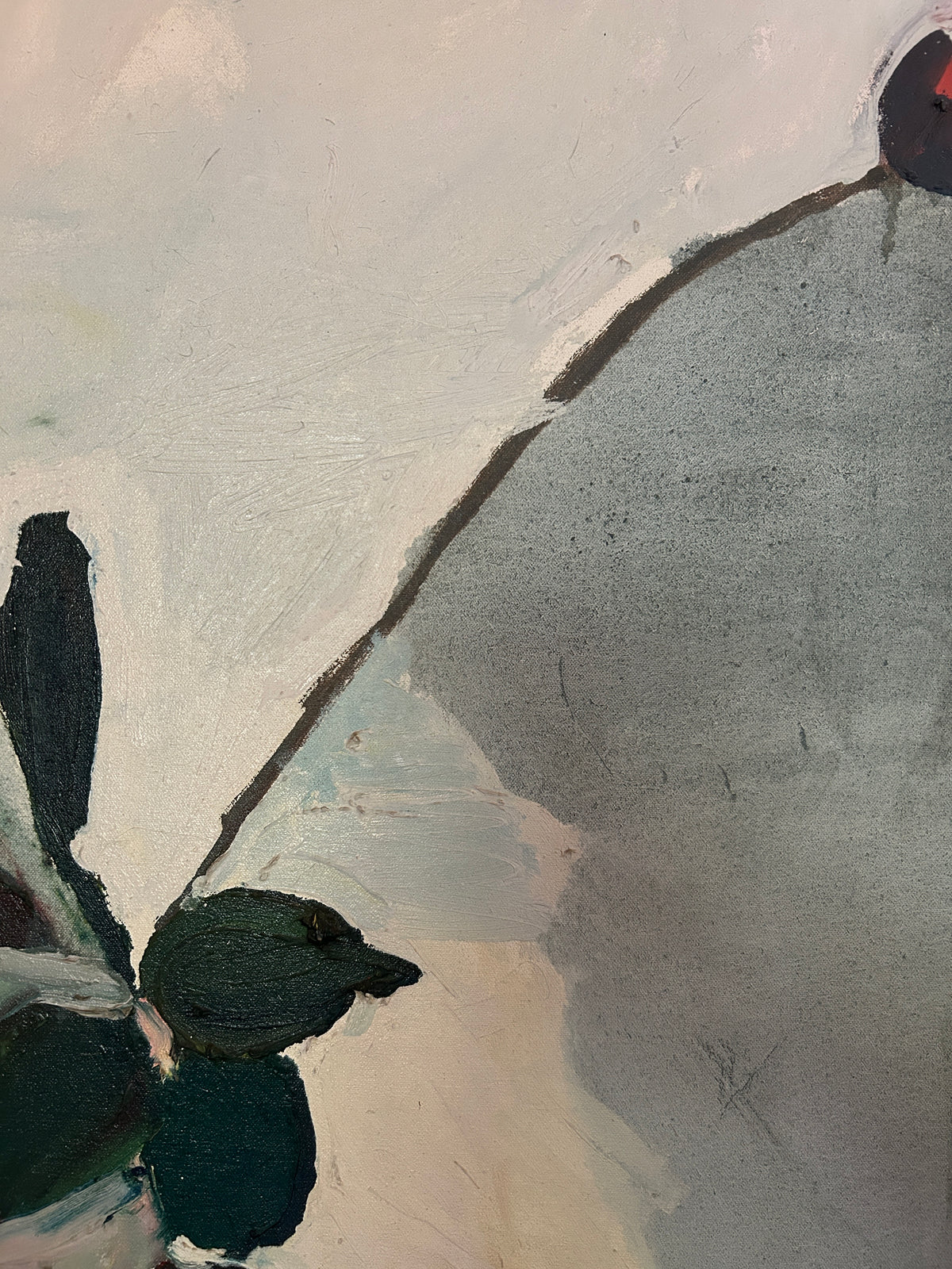 Marius Bosc 'Magdelena' Floral Still Life Painting