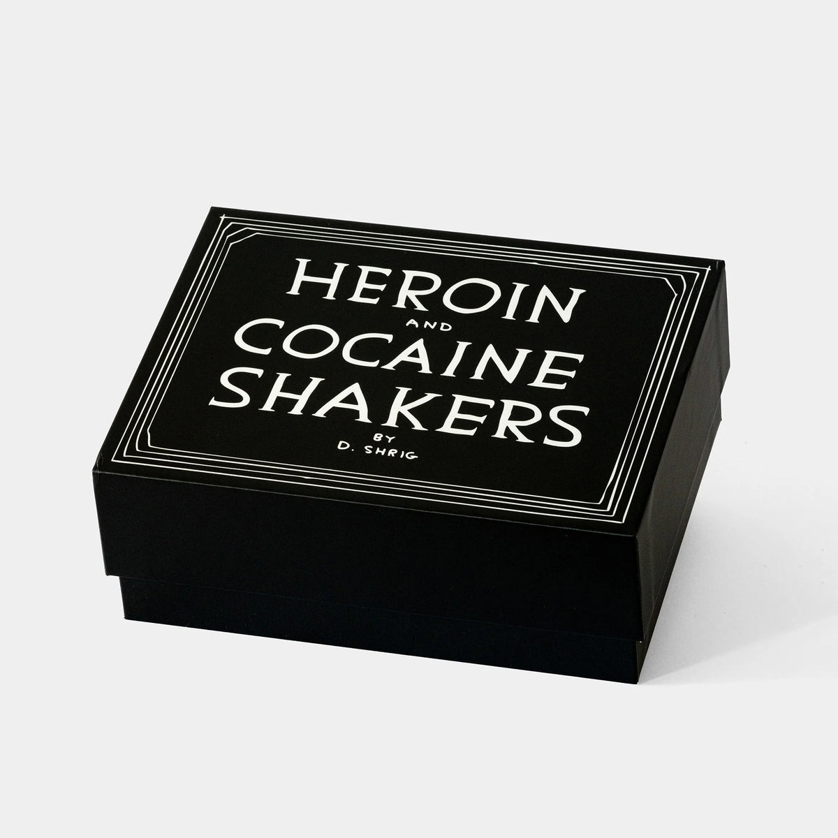 David Shrigley Heroin and Cocaine Salt and Pepper Shakers