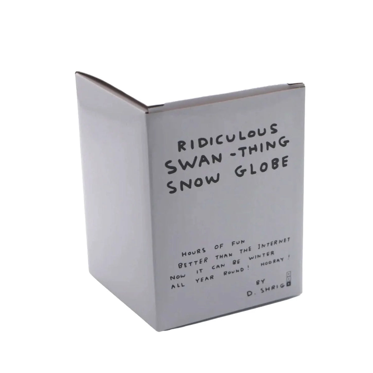 David Shrigley Ridiculous Swan-Thing Snow Globe