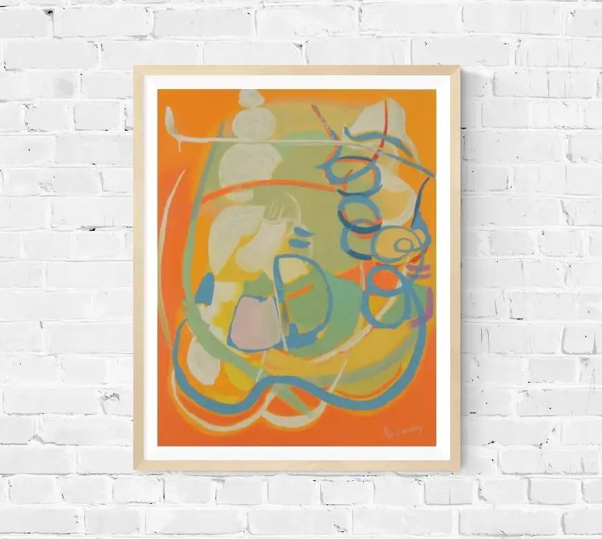 Andre Lanskoy Abstract Signed Print