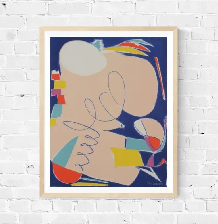 Andre Lanskoy Abstract Signed Print