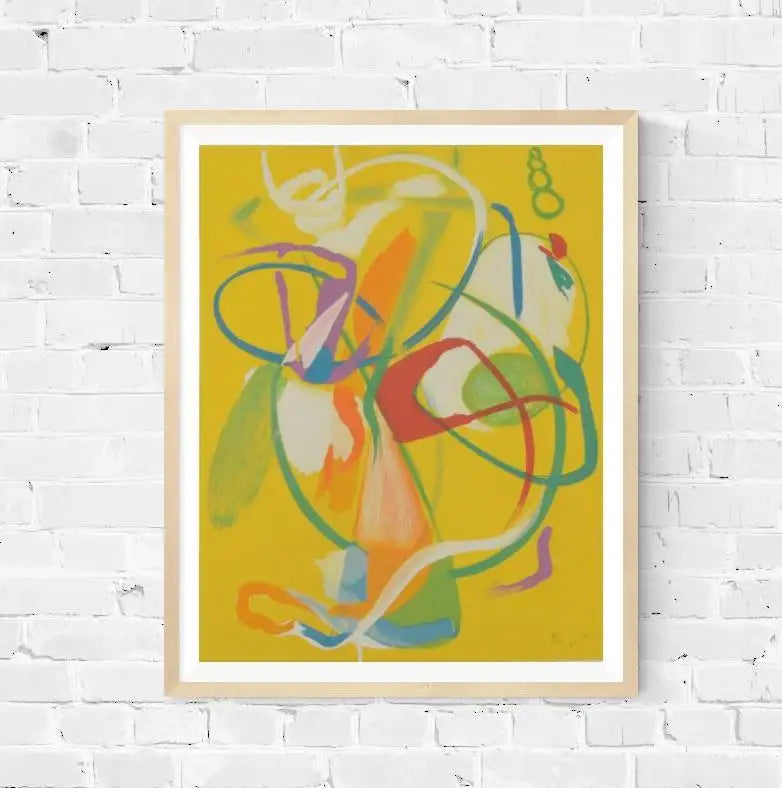 Andre Lanskoy Abstract Signed Print